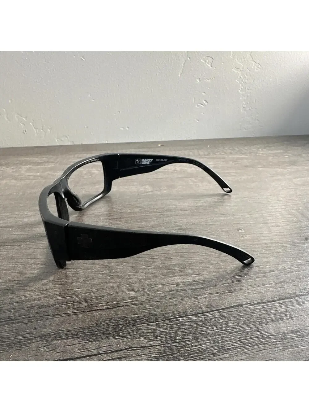 Spy Optic Sunglasses ROVER Happy Black Full Rim Wrap FRAMES ONLY 59-16-127